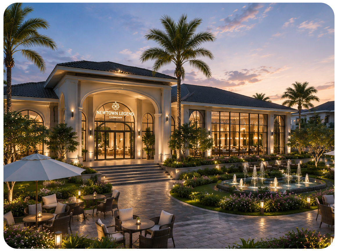 Hình phối cảnh Newtown Diamond